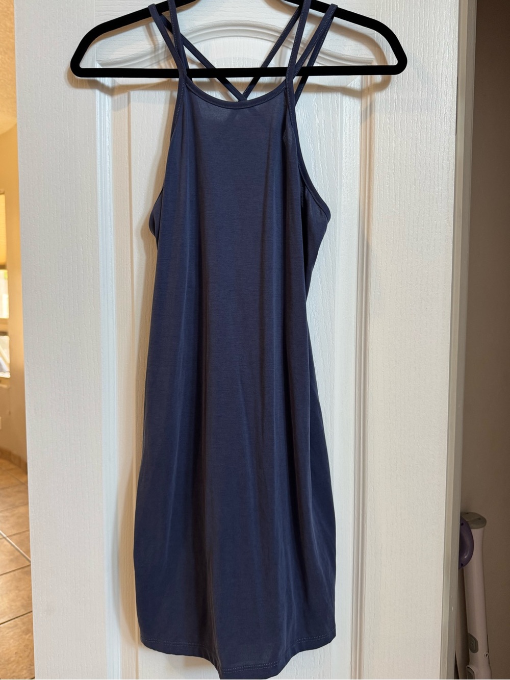 Lulu's Navy Blue Strappy Sundress